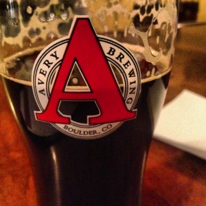 Mint chocolate stout